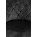 Стул барный HALMAR H101 черный/черный